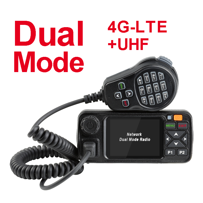 Analog UHF And 4G LTE Mobile Radio